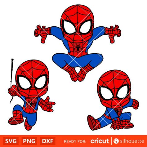 Cute Spiderman SVG Discover The Adorable World Of Cute Spiderman SVGs