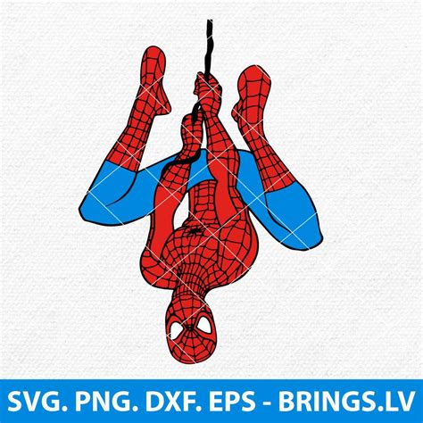 Hanging Spiderman SVG Hanging Spider-Man SVG: An Epic Tribute To The Web-Slinging Superhero