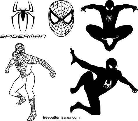 Silhouette Spiderman SVG Silhouette Spiderman SVG: Unleash The Web-Slinging Hero In Your Creative Projects