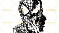 Spiderman And Venom SVG Spiderman And Venom SVG: Unleashing The Epic Rivalry In Vector Art