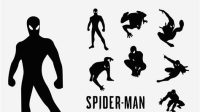 Spiderman Silhouette SVG Spiderman Silhouette SVG: Unleashing The Iconic Hero In Your Designs