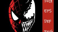 Spiderman Venom SVG Spiderman Venom SVG: Unleashing The Dark Symbiote