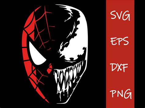 Spiderman Venom SVG Spiderman Venom SVG: Unleashing The Dark Symbiote