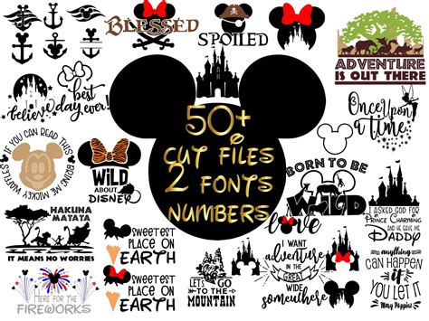 Disney Svg Files Commercial Use Disney SVG Files: Unleashing Creativity With Commercial Potential