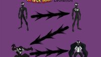 Venom Spiderman SVG Venom: The Lethal Symbiote's Evolution In Spider-Man's Universe