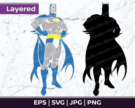 Batman Layered SVG Batman Layered SVG: The Ultimate Guide For Crafters And Designers