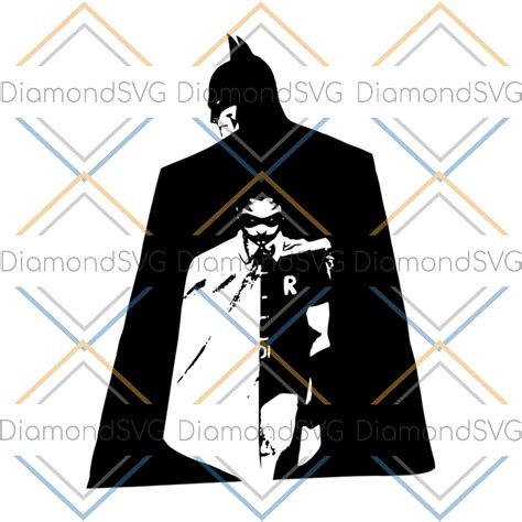 Batman Robin SVG Batman Robin SVG: Unleashing The Dynamic Duo's Iconic Legacy