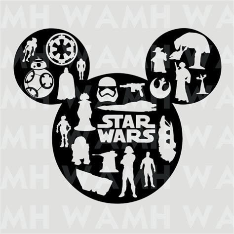 Free Disney Star Wars Svg Files Unlock The Galaxy With Free Disney Star Wars SVG Files