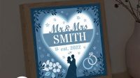 Wedding Shadow Box SVG Wedding Shadow Box SVG: A Timeless Keepsake To Preserve Your Special Day