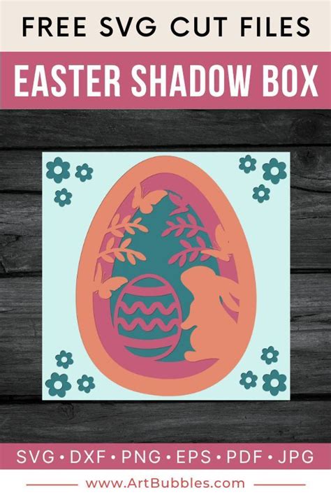 Easter Shadow Box SVG Celebrate The Joy Of Easter With A Stunning Easter Shadow Box SVG