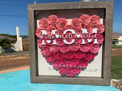 Mom Shadow Box SVG Mom Shadow Box SVG: A Timeless Keepsake To Cherish Your Precious Memories