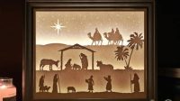 Nativity Shadow Box SVG Free Nativity Shadow Box SVG Free: Bring The Christmas Spirit To Your Home