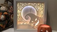 Nightmare Before Christmas Shadow Box SVG Nightmare Before Christmas Shadow Box SVG: A Spooktacular Craft For Halloween And Beyond