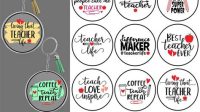 Teacher Keychain SVG Free Teacher Keychain SVG Free: Expressing Appreciation With A Personal Touch