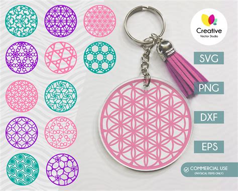 Keychain Round Pattern SVG Free Conclusion: Unleash Your Creativity With Keychain Round Pattern SVG Free