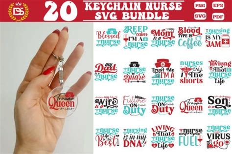 Nurse Keychain SVG Nurse Keychain SVG: The Ultimate Guide To Personalizing Your Healthcare Journey