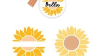 Sunflower Keychain SVG Sunflower Keychain SVG: A Symbol Of Joy