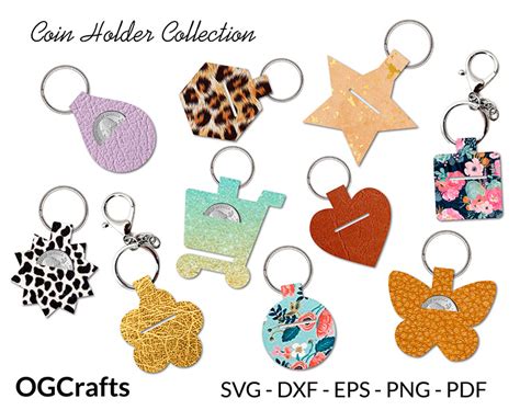 Quarter Holder Keychain SVG Free Quarter Holder Keychain SVG Free: Keep Your Quarters Handy And Secure