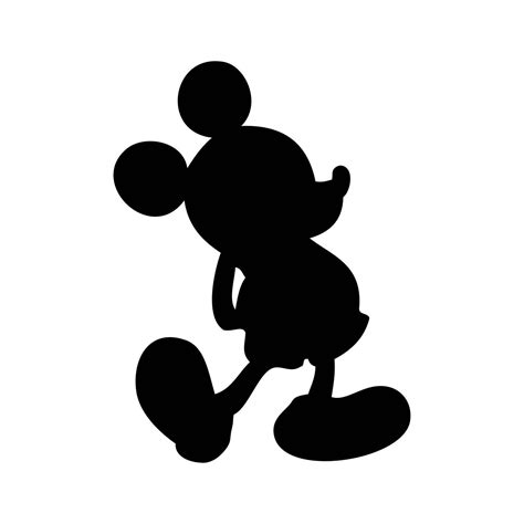 Mickey Mouse SVG Silhouette Mickey Mouse SVG Silhouette: The Ultimate Guide To Creating Magical Crafts