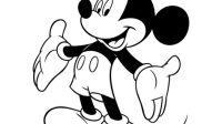 Mickey Mouse SVG Black And White Mickey Mouse SVG Black And White: A Timeless Icon For Creative Expression