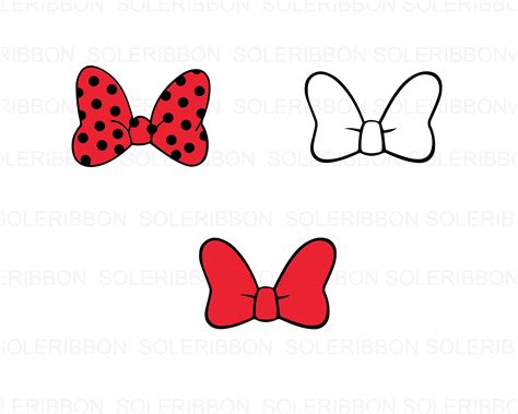 Mickey Mouse Bow SVG Mickey Mouse Bow SVG: A Timeless Classic For Crafters And DIY Enthusiasts