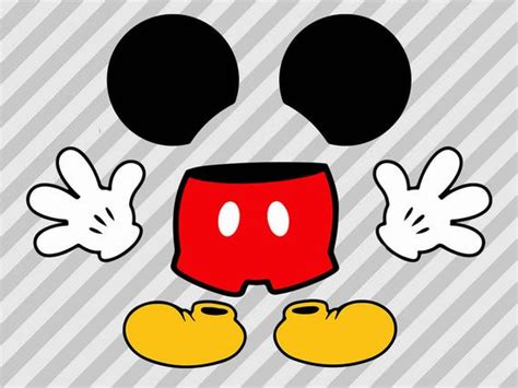 Mickey Mouse Body SVG Unlock Your Creative Potential With Mickey Mouse Body SVG