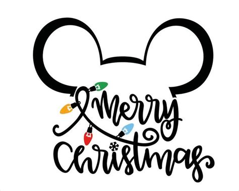 Mickey Mouse Christmas SVG Free Mickey Mouse Christmas SVG Free: Bringing The Magic Of Disney To Your Holiday Crafts