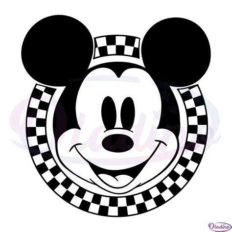 Mickey Mouse Checkered SVG Mickey Mouse Checkered SVG: A Timeless Classic For Creative Expression