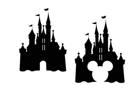 Disney Castle Silhouette Svg Files Unleash The Magic: Captivating Disney Castle Silhouette SVG Files For Unforgettable Creations