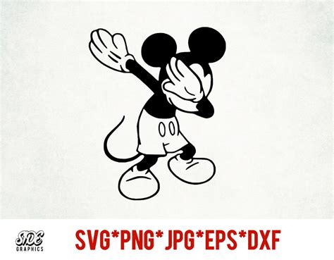 Mickey Mouse Dabbing SVG Mickey Mouse Dabbing SVG: A Timeless Icon In The Digital Realm