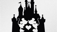 Mickey Mouse Disney Castle SVG Celebrate The Magic: Mickey Mouse Disney Castle SVG