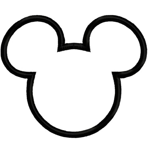 Mickey Mouse Ears Silhouette SVG Mickey Mouse Ears Silhouette SVG: A Timeless Symbol Of Magic And Joy