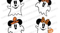 Mickey Mouse Ghost SVG Mickey Mouse Ghost SVG: A Spooktacular Addition To Your Halloween Crafting