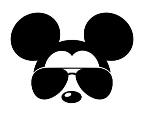 Mickey Mouse With Glasses SVG Mickey Mouse With Glasses SVG: A Timeless Classic For Creative Expression