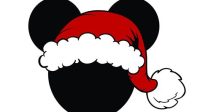 Mickey Mouse Santa Hat SVG Mickey Mouse Santa Hat SVG: A Festive Symbol Of Holiday Cheer