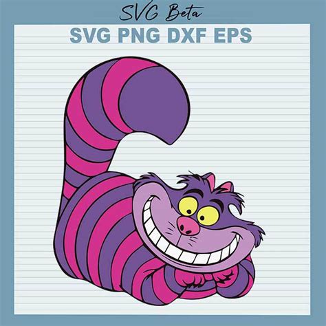 Disney Cheshire Cat Svg Files Dive Into The Enchanting World Of Disney Cheshire Cat SVG Files