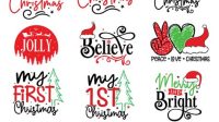 Christmas SVG Designs Christmas SVG Designs: A Festive Collection For Your Holiday Crafting