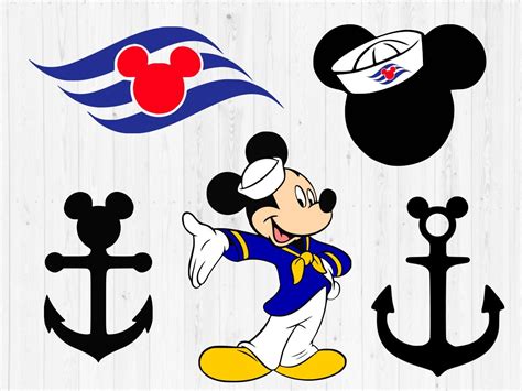 Disney Cruise Sailor Free Svg Files Disney Cruise Sailor Free SVG Files: Embark On An Adventure With Mickey And Friends