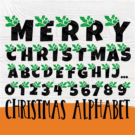 Christmas Alphabet SVG Elevate Your Christmas Creations With The Ultimate Christmas Alphabet SVG