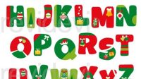 Christmas Alphabet SVG Free Deck The Halls With Festive Christmas Alphabet SVGs: Your Ultimate Freebie For Holiday Crafting