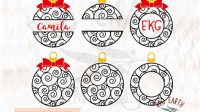 Christmas Bauble SVG Elevate Your Christmas Decor With Enchanting Christmas Bauble SVGs