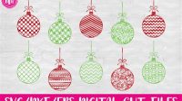 Christmas Balls SVG Christmas Balls SVG: Capture The Festive Spirit With Intricate Designs