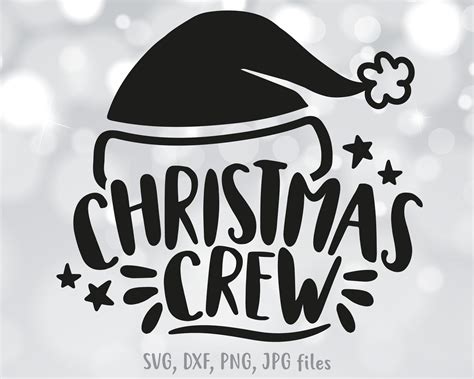 Christmas Crew SVG Free Christmas Crew SVG Free: Spread Holiday Cheer With Unique Designs