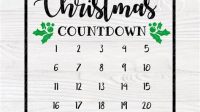 Christmas Countdown SVG Christmas Countdown SVG: The Ultimate Guide To Festive Cheer