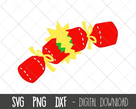 Christmas Cracker SVG Christmas Cracker SVG: Unleash Your Festive Creativity With A Pop!