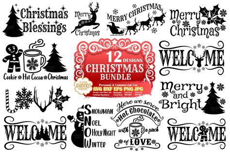 Christmas SVG Decor Elevate Your Festive Decor With Enchanting Christmas SVG Designs