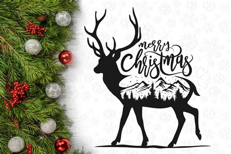 Christmas Deer SVG Free Christmas Deer SVG Free: A Festive Addition To Your Holiday Crafting