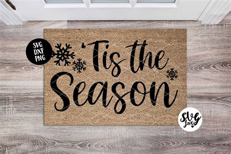 Christmas Doormat SVG Christmas Doormat SVG: A Festive Welcome For Your Holiday Home