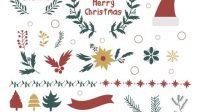 Christmas Elements SVG Christmas Elements SVG: Deck Your Designs With Festive Cheer