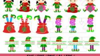 Christmas Elves SVG Christmas Elves SVG: Capture The Magic Of The Holidays With Enchanting Designs